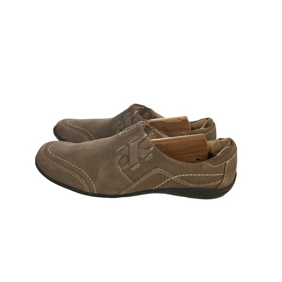 Naturalizer Prench Women's  Size 7.5 tan Suede Slip-On Loafers  Shoes - Picture 3 of 8